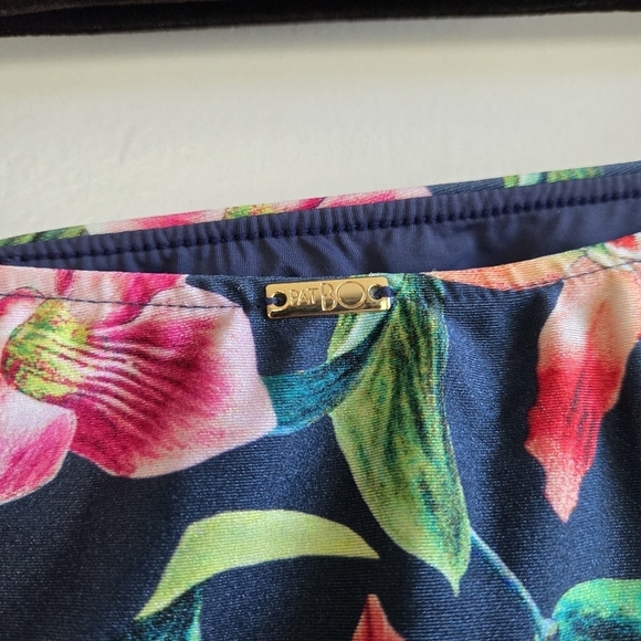 New PatBO Laelia Mid-Rise Midnight Swim Bikini Bottom NWT XS - Picture 12 of 15